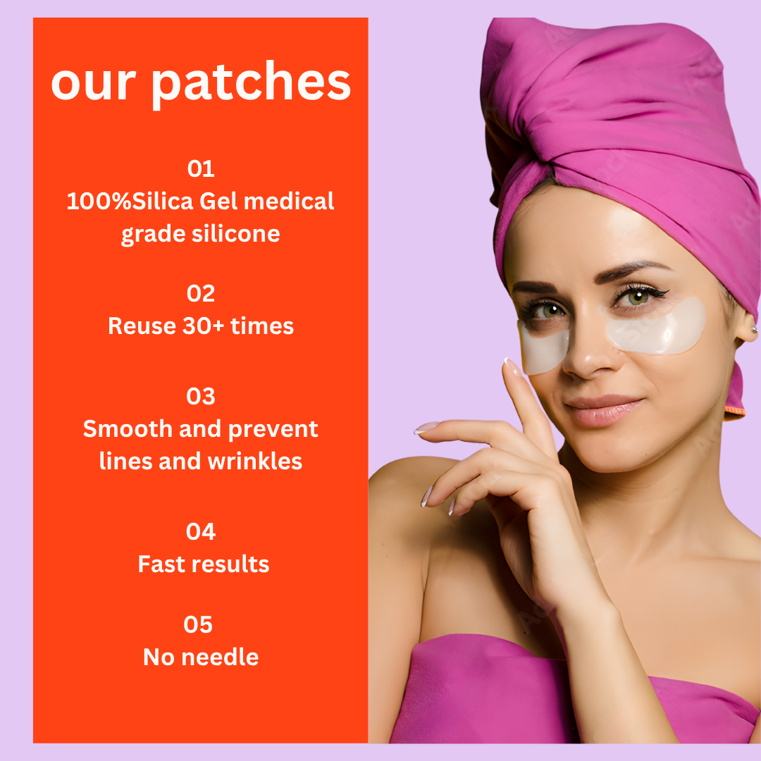 OurPatches™ Face Starter Bundle (5 Pcs) — Forehead, Eyes & Smile Lines