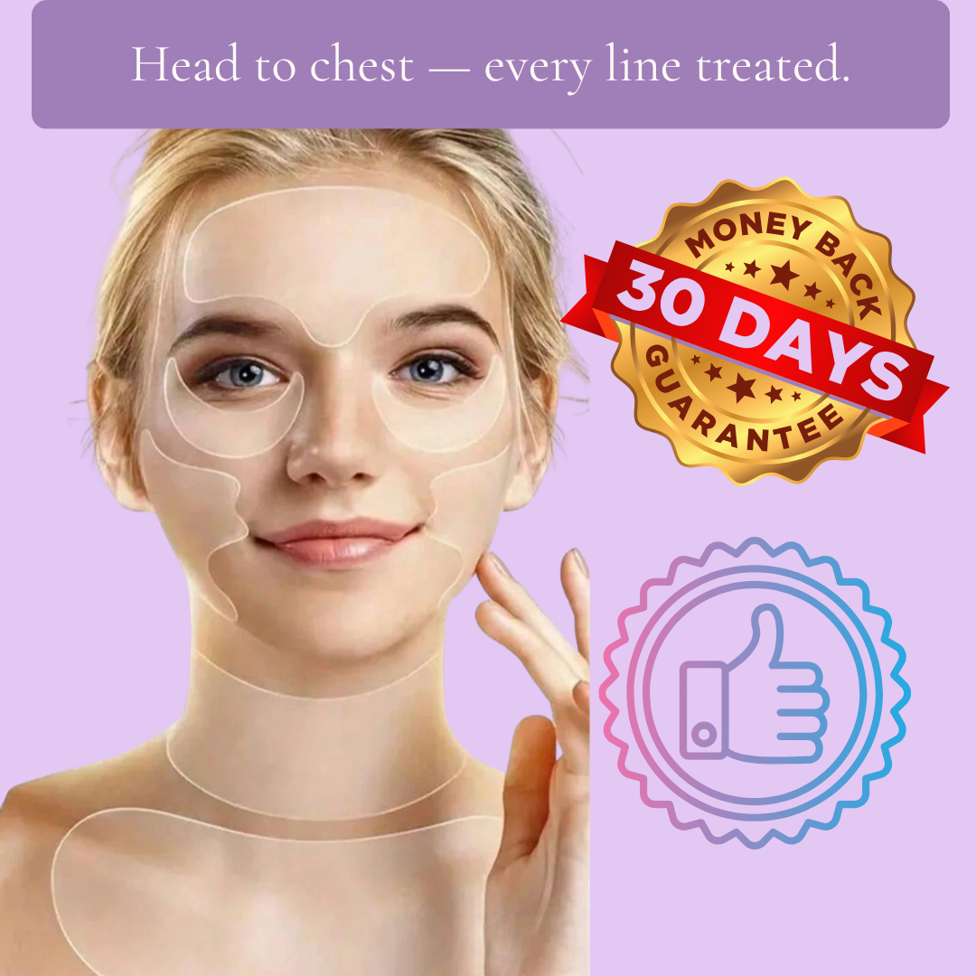 OurPatches™ Face, Neck & Chest Set (11 Pcs) — Complete Anti-Wrinkle Care