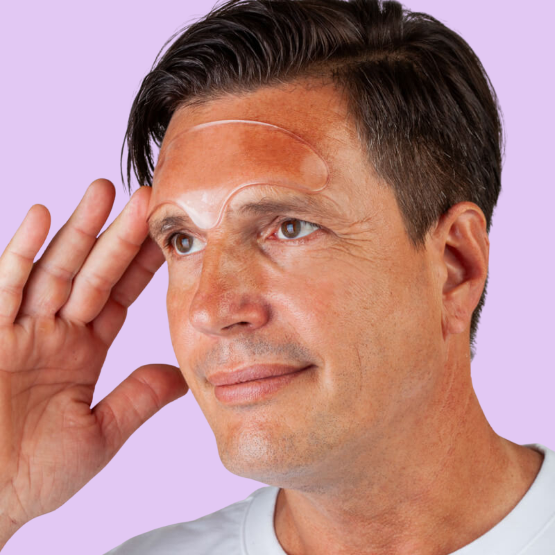 OurPatches™ Forehead Lift Patch – Reusable Silica Gel Pad