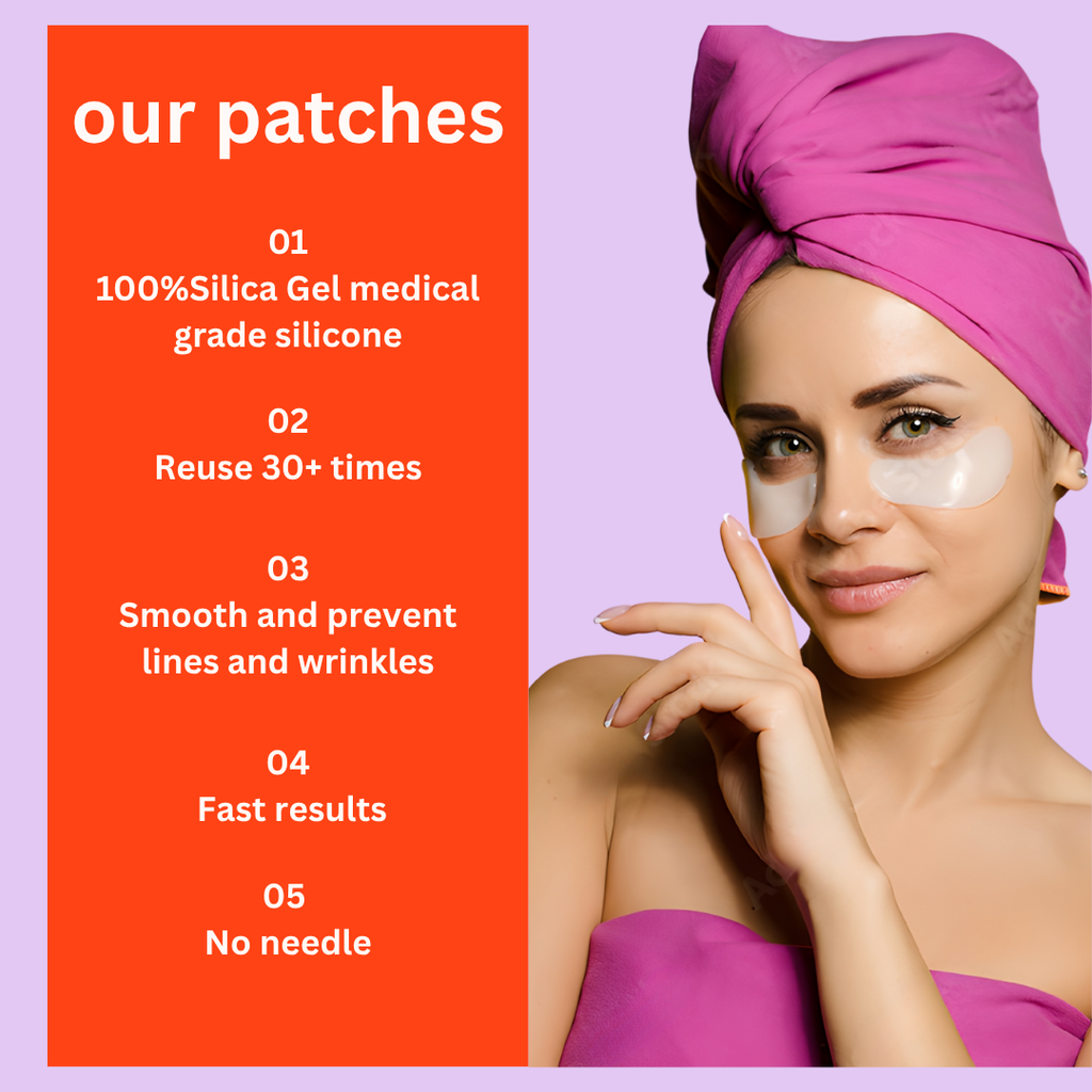 OurPatches™ Face Starter Bundle (5 Pcs) — Forehead, Eyes & Smile Lines