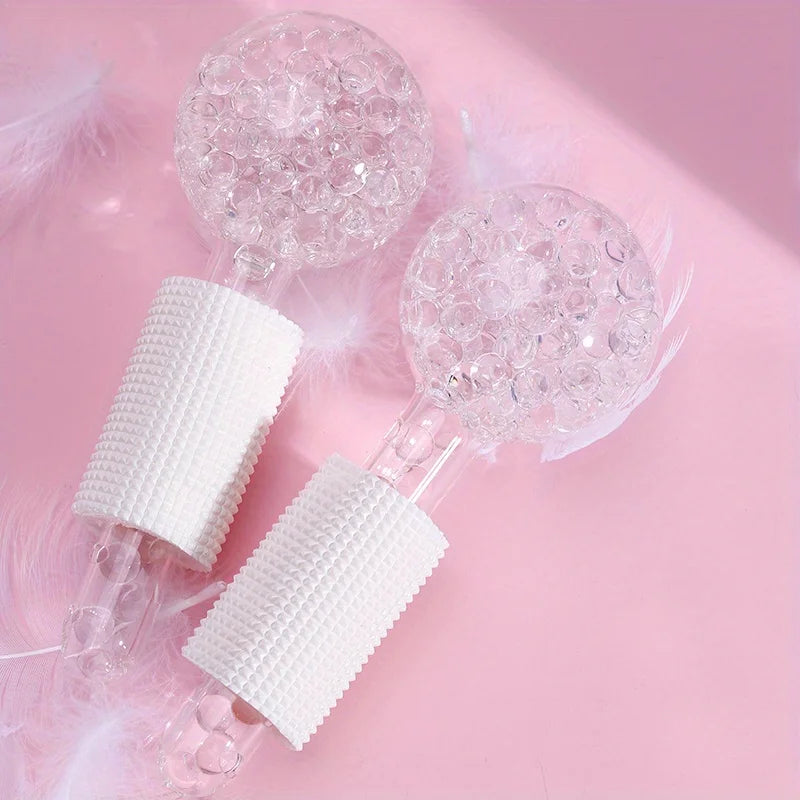OurPatches™ Ice Globes (2 Pcs) — Cooling Facial Massage Tools for Face & Eyes