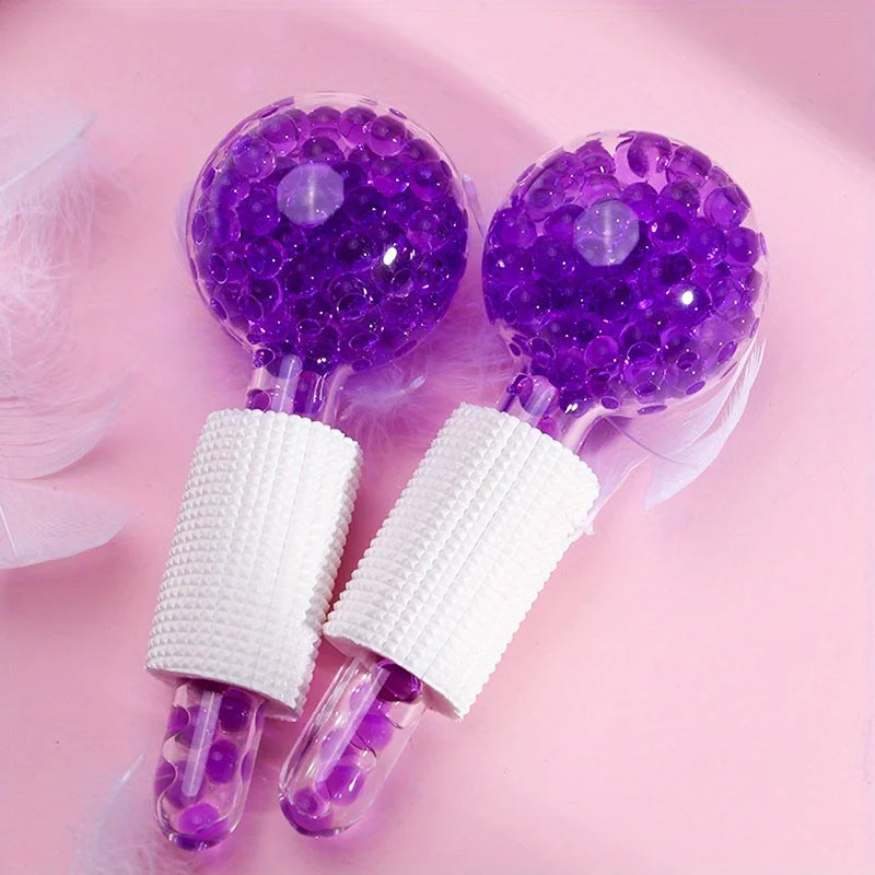 OurPatches™ Ice Globes (2 Pcs) — Cooling Facial Massage Tools for Face & Eyes