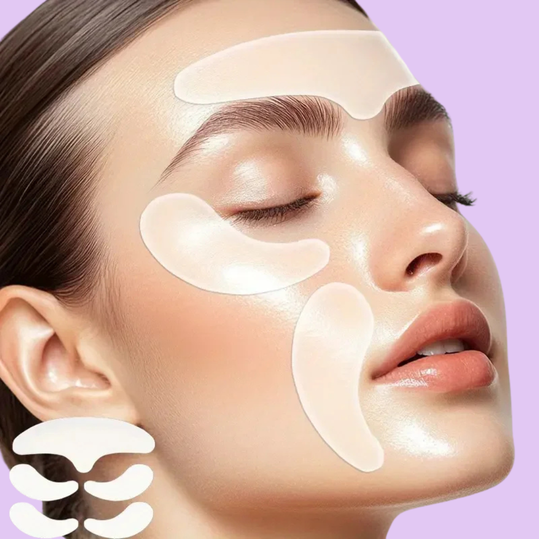 OurPatches™ Face Starter Bundle (5 Pcs) — Forehead, Eyes & Smile Lines